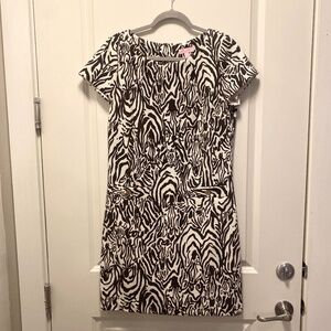 Lilly Pulitzer Zebra dress size Large